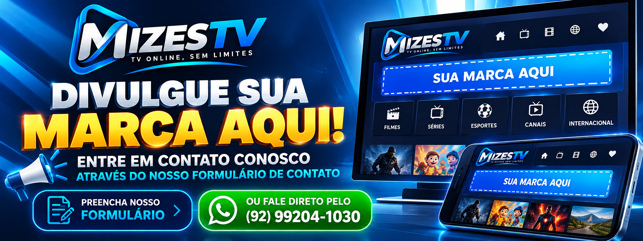 Publicidade MIZES TV